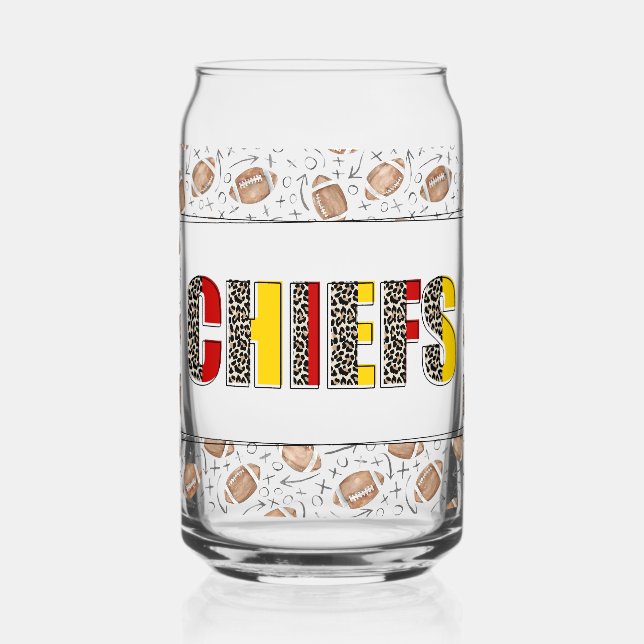 Vaso Con Forma De Lata Orgullo de equipo (Anverso)