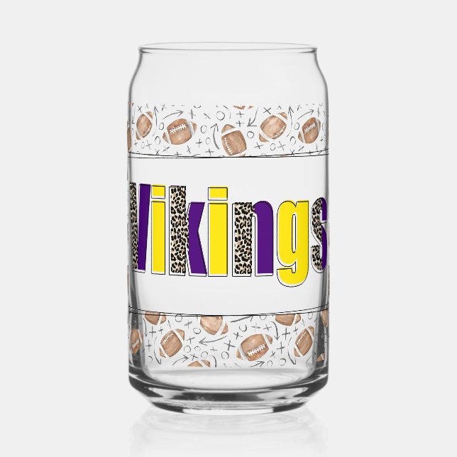Vaso Con Forma De Lata Orgullo de equipo (Anverso)