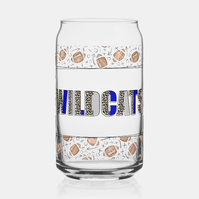Vaso Con Forma De Lata Orgullo de equipo (Anverso)