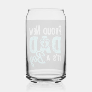 Vaso Con Forma De Lata Orgulloso nuevo papá es un chico que revela que pa
