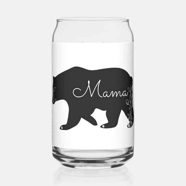 Vaso Con Forma De Lata Osa Mamá (Izquierda)