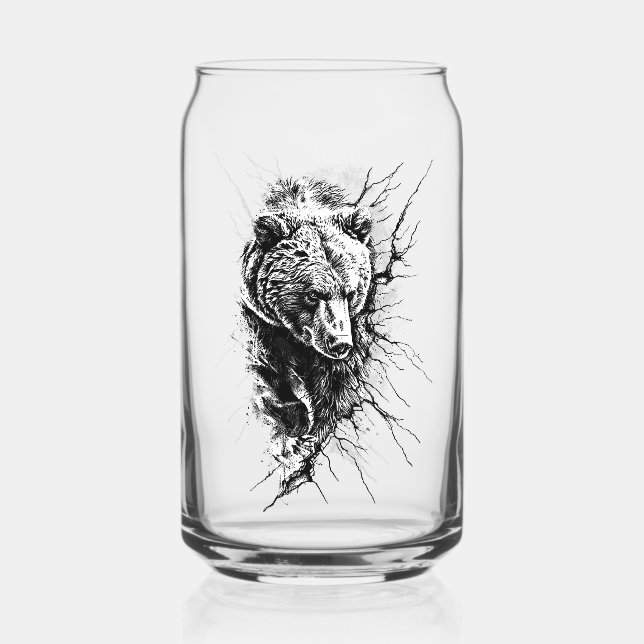 Vaso Con Forma De Lata Oso (Anverso)