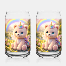 Vaso Con Forma De Lata Oso de peluche de unicornio/vasos/vasos para beber