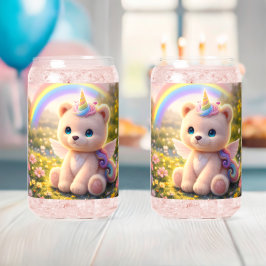 Vaso Con Forma De Lata Oso de peluche de unicornio/vasos/vasos para beber
