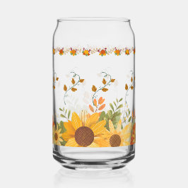 Vaso Con Forma De Lata Otoño