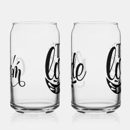 Vaso Con Forma De Lata Our Love