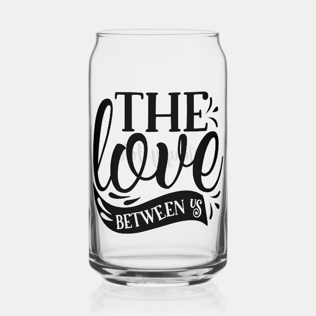 Vaso Con Forma De Lata  Our love Drinkware Set (Anverso)