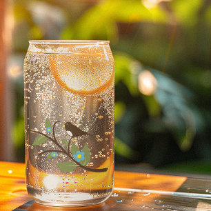 Vaso Con Forma De Lata Pájaro