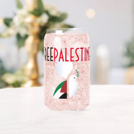 Vaso Con Forma De Lata Palestina Libre