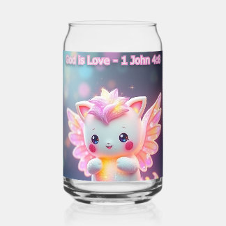 Vaso Con Forma De Lata Pals de la Biblia #1 - Nini - Dios es amor 1 Juan 