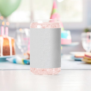 Vaso Con Forma De Lata Papel de regalo gris con patrón de Navidad moderno