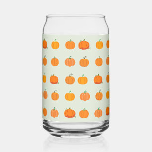 Vaso Con Forma De Lata Parche de calabaza