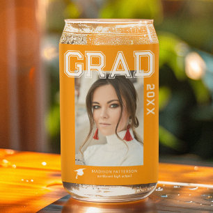 Vaso Con Forma De Lata Partido de Graduación Fotográfica Elegante guión m