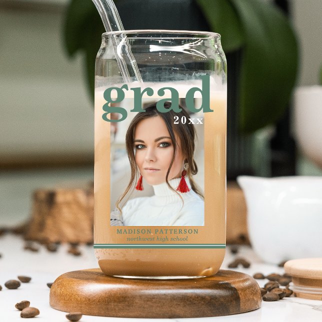 Vaso Con Forma De Lata Partido de Graduación Fotográfica Elegante guión m (Subido por el creador)