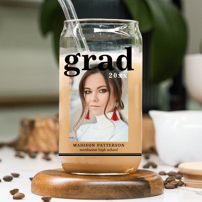 Vaso Con Forma De Lata Partido de Graduación Fotográfica Elegante guión m (Subido por el creador)