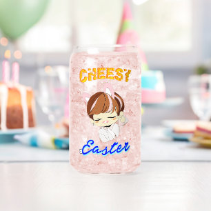 Vaso Con Forma De Lata Pascua cursi