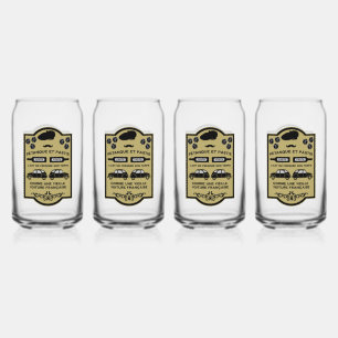 Vaso Con Forma De Lata Pastis Francés Pétanque