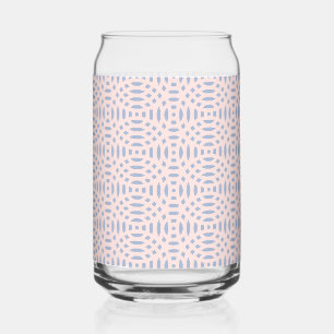 Vaso Con Forma De Lata patrón continuo de formas circulares