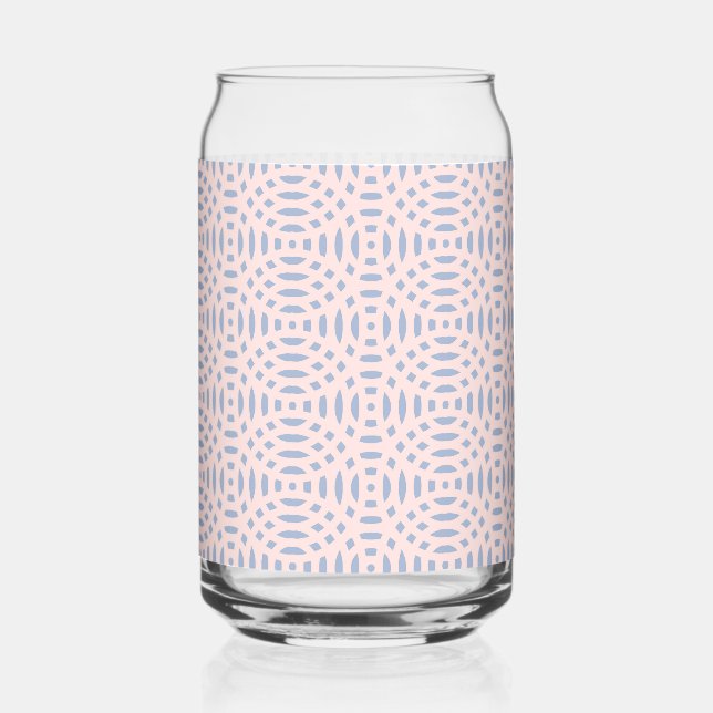 Vaso Con Forma De Lata patrón continuo de formas circulares (Anverso)