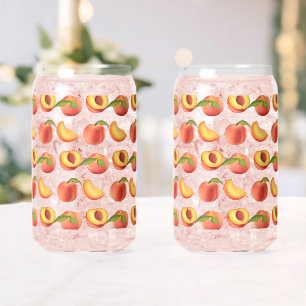 Vaso Con Forma De Lata Patrón de fruta de color