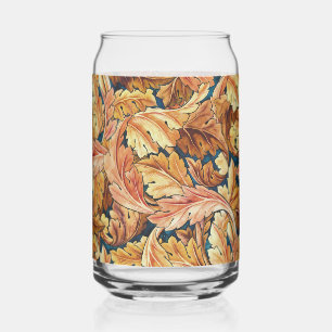 Vaso Con Forma De Lata Patrón de hoja de acanto de otoño de William Morri