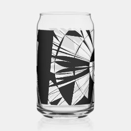 Vaso Con Forma De Lata Patrón de Mandala Geométrico