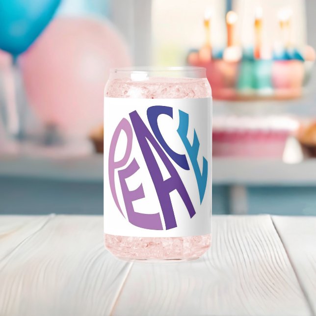 VASO CON FORMA DE LATA PAZ (Insitu (Baby Shower))