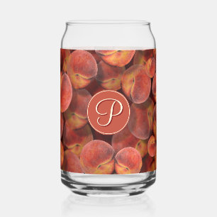 Vaso Con Forma De Lata Peaches Vidrio para beber