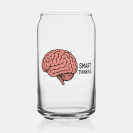 Vaso Con Forma De Lata Pensamiento inteligente El poder del cerebro