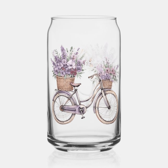 Vaso Con Forma De Lata Pequeña Bicicleta De Escape - Aventura Mínima De V (Anverso)