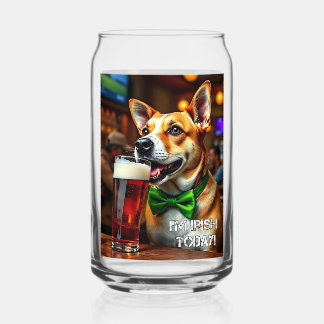 Vaso Con Forma De Lata Perro de St. Pat