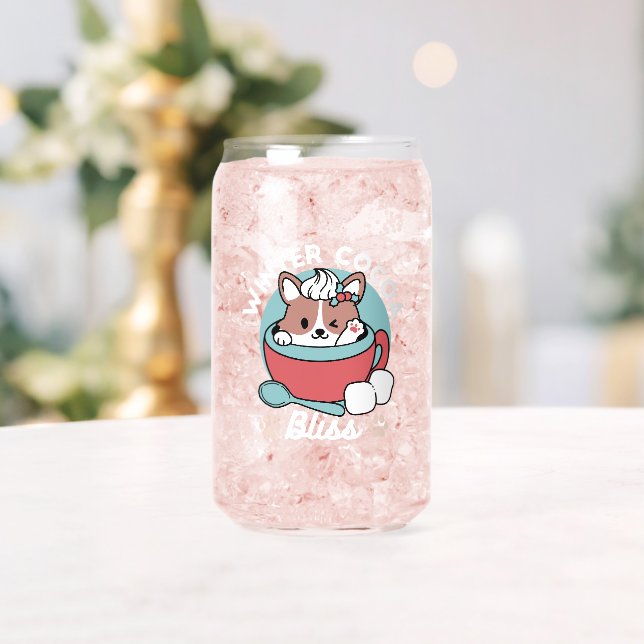 Vaso Con Forma De Lata Perro en taza festiva para vibraciones de vacacion (Insitu (Boda))