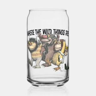 Vaso Con Forma De Lata Personajes y logotipo de Donde viven los monstruos