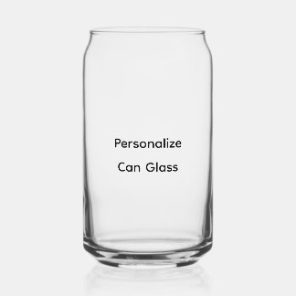 Vaso Con Forma De Lata Personaliza