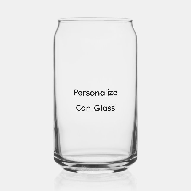 Vaso Con Forma De Lata Personaliza  (Anverso)