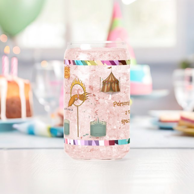 Vaso Con Forma De Lata Personaliza: Calamar chorreante (Insitu (Cumpleaños))