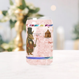 Vaso Con Forma De Lata Personaliza: maestro de ceremonias del aardvark