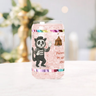 Vaso Con Forma De Lata Personaliza: Marcel, civeta mimo