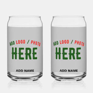 VASO CON FORMA DE LATA PERSONALIZABLE MODERNO ELEGANTE ASH VERIFICADO MAR