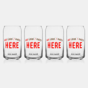 VASO CON FORMA DE LATA PERSONALIZABLE MODERNO ESTILO CLARO VERIFICADO MAR