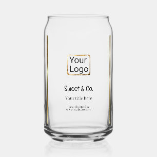 Vaso Con Forma De Lata personalizado agregar su logotipo nombre de empres