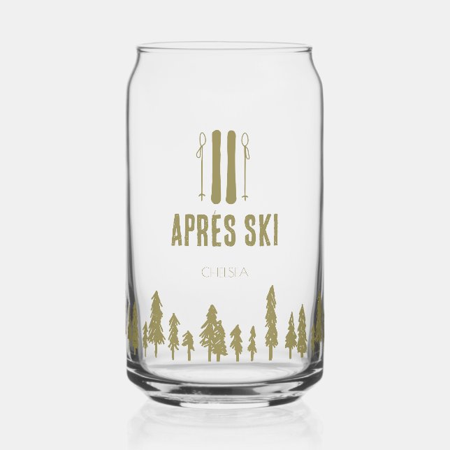Vaso Con Forma De Lata Personalizado de bachillerato de invierno de Apres (Anverso)