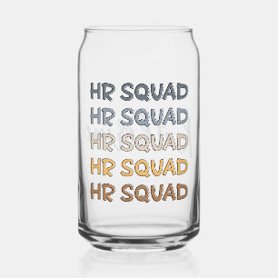 Vaso Con Forma De Lata Personalizado de Recursos Humanos Squad: regalos d