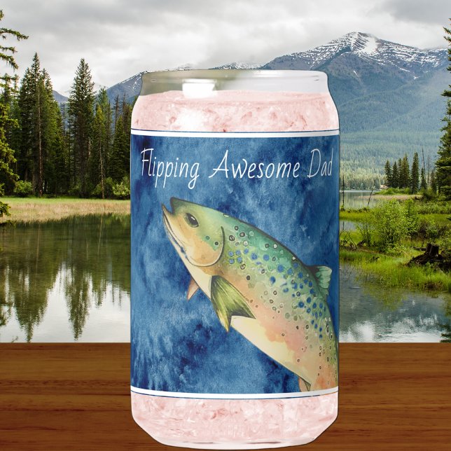 Vaso Con Forma De Lata Personalizado Fly Fishman (Subido por el creador)
