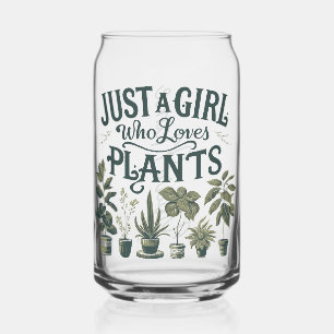 Vaso Con Forma De Lata Personalizado Planta Lover v.2 Drinkware Set