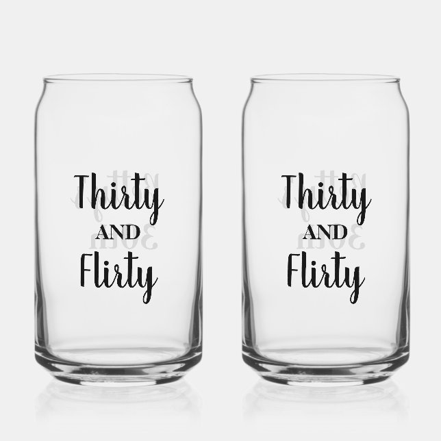 Vaso Con Forma De Lata Personalizar el vidrio soda 30 (Anverso)