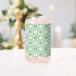 Vaso Con Forma De Lata Pétalos en Silencio 03. Patrón floral.