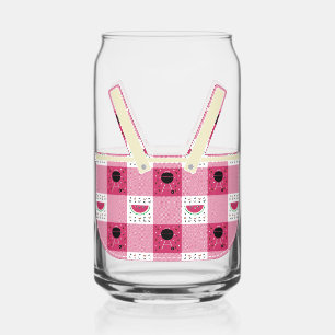 Vaso Con Forma De Lata Picnic de verano