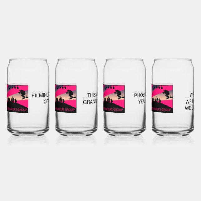 Vaso Con Forma De Lata PIFMG FUNNY Drinkware Set (Izquierda)