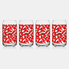 Vaso Con Forma De Lata Pimientos Picantes